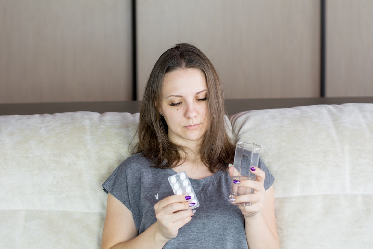 Vitamins and immune support illustration